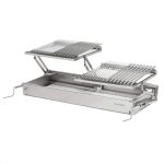 Pack parrilla doble alzador cuchillo