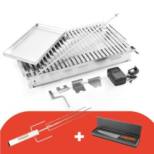 Pack parrilla full combo asador